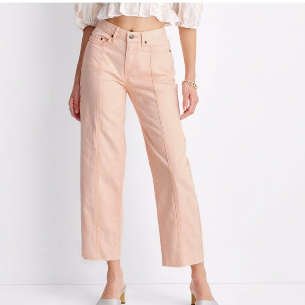 FUTURE COLLECTIVE HIGH RISE ANKLE STRAIGHT